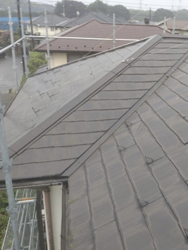 白井市にて屋根修理〈貫板交換〉の施工後写真