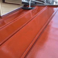 屋根塗装・破風新設