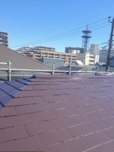 千葉市美浜区にて貫板交換工事・屋根塗装・外壁塗装