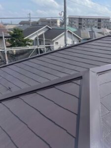 千葉市緑区にて屋根塗装と貫板交換工事