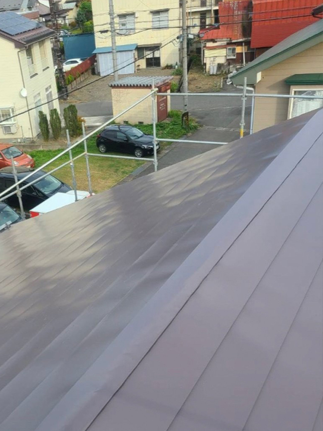 福島県にて屋根防水塗装と外壁防水塗装を行いましたの施工後写真