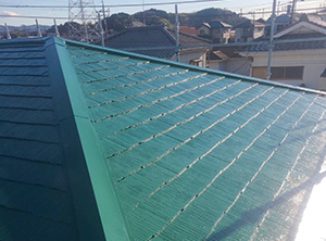 貫板交換・屋根防水塗装工事　完工