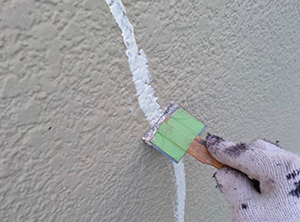 鎌ヶ谷市の外壁塗装　クラック補修