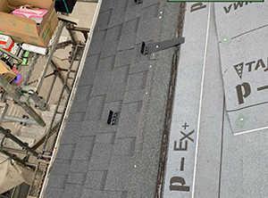 鎌ヶ谷市のカバー工法と外壁塗装　アスファルトシングル施工