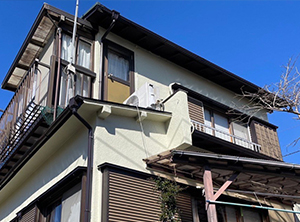 鎌ヶ谷市の外壁塗装　施工後写真