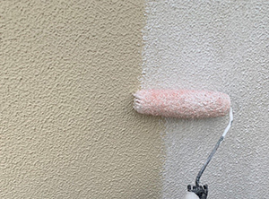 習志野市の外壁塗装　下塗り工程