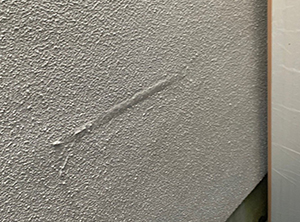 習志野市の外壁塗装　クラック補修
