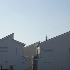 差し掛け屋根の住宅イメージ